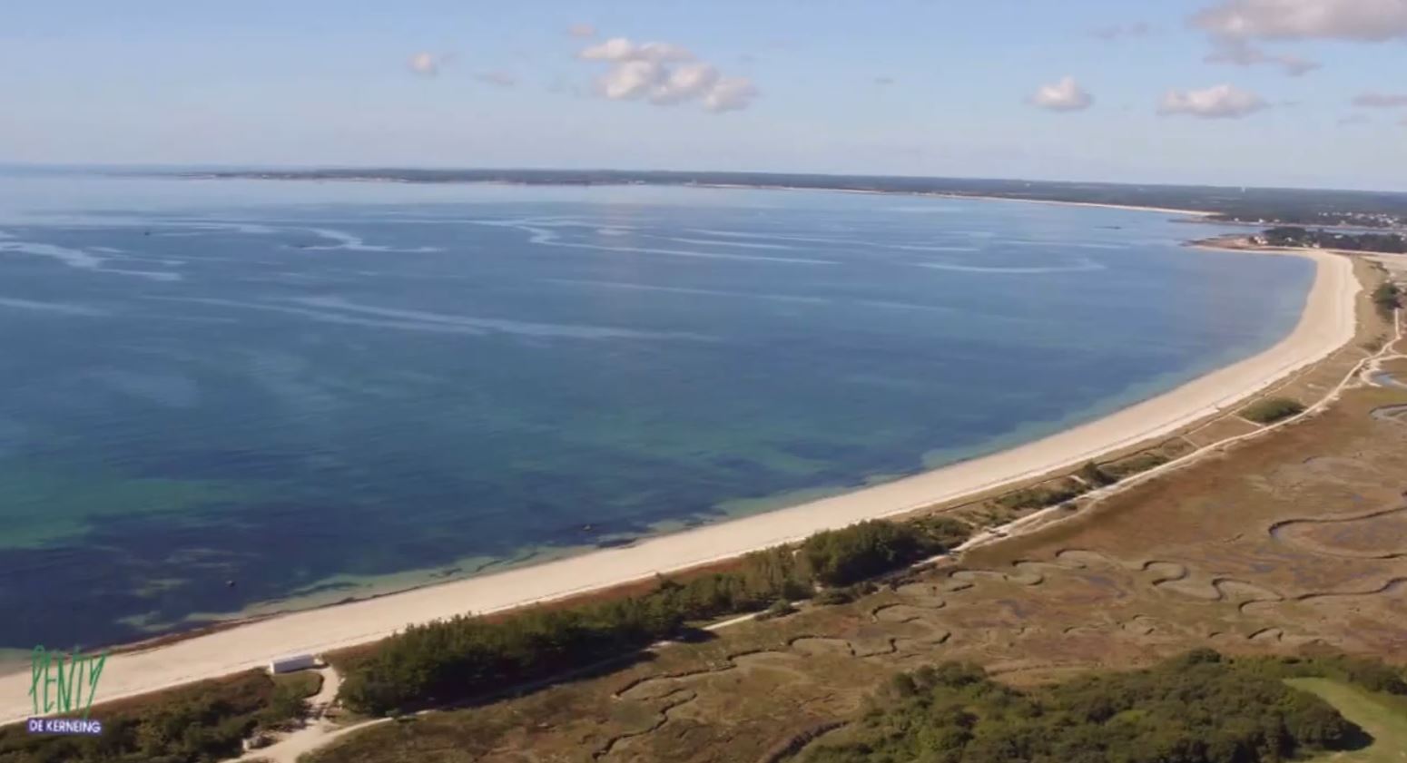 La plage de Kerler Admirez la clareté de l'eau !